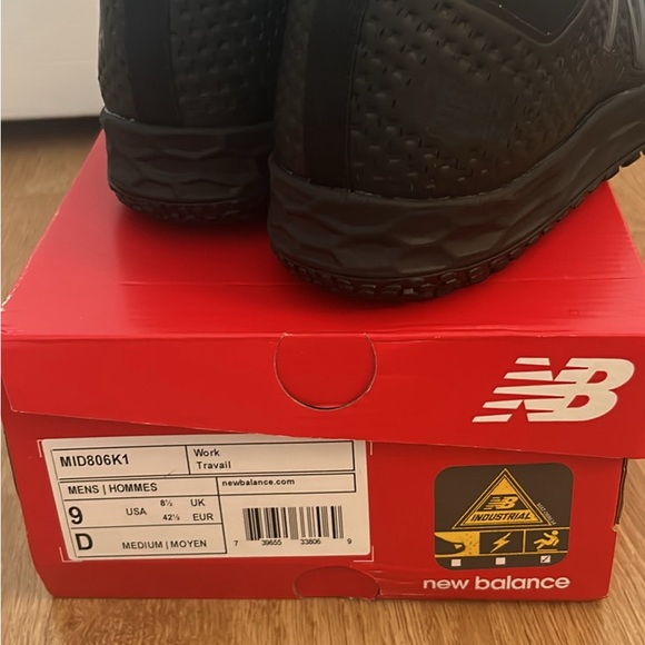 NEW BALANCE MEN SLIP RESISTANT FRESH FOAM INDUSTRIAL SNEAKERS - Picture 7 of 8